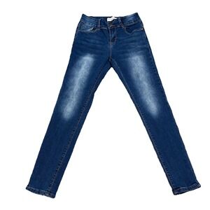 Honey &‎ Bustle Women's Size 4P Petite Skinny Jeans Blue Stretch Mid Rise